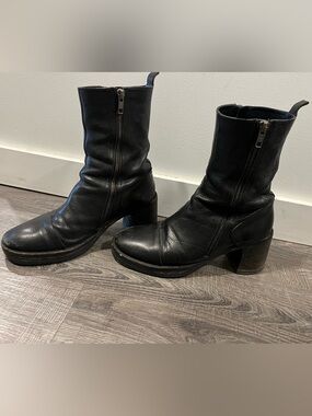 Anne Demeulemeester Double Zip Ankle Boots